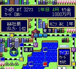 Super Momotarou Dentetsu II Screenshot 1
